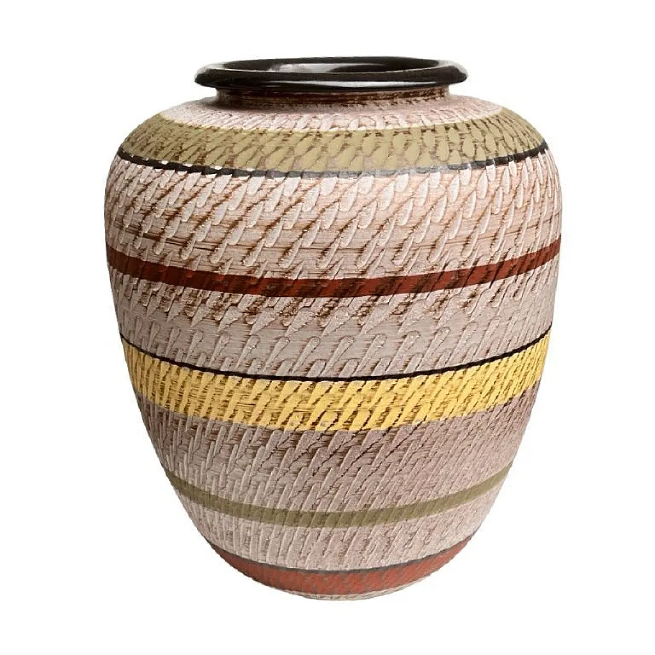 Vaso da pavimento Dümler & Breiden Faux Klinker, tipo 29/25, anni '70 1