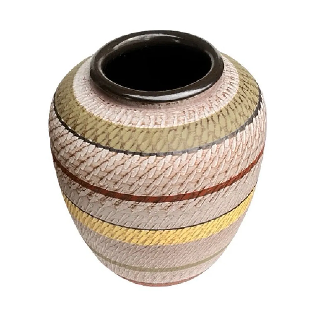 Vaso da pavimento Dümler & Breiden Faux Klinker, tipo 29/25, anni '70 2