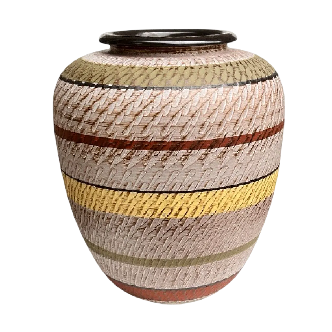 Vaso da pavimento Dümler & Breiden Faux Klinker, tipo 29/25, anni '70 5
