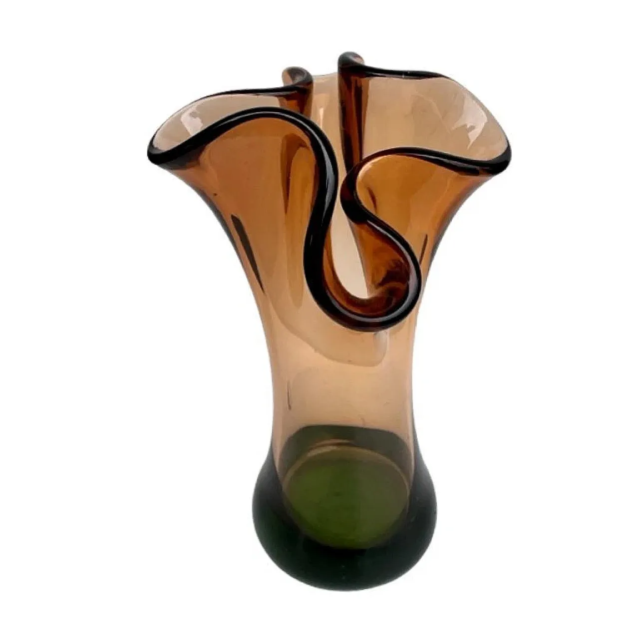 Hana Machovská vase in art glass, 1970s 3