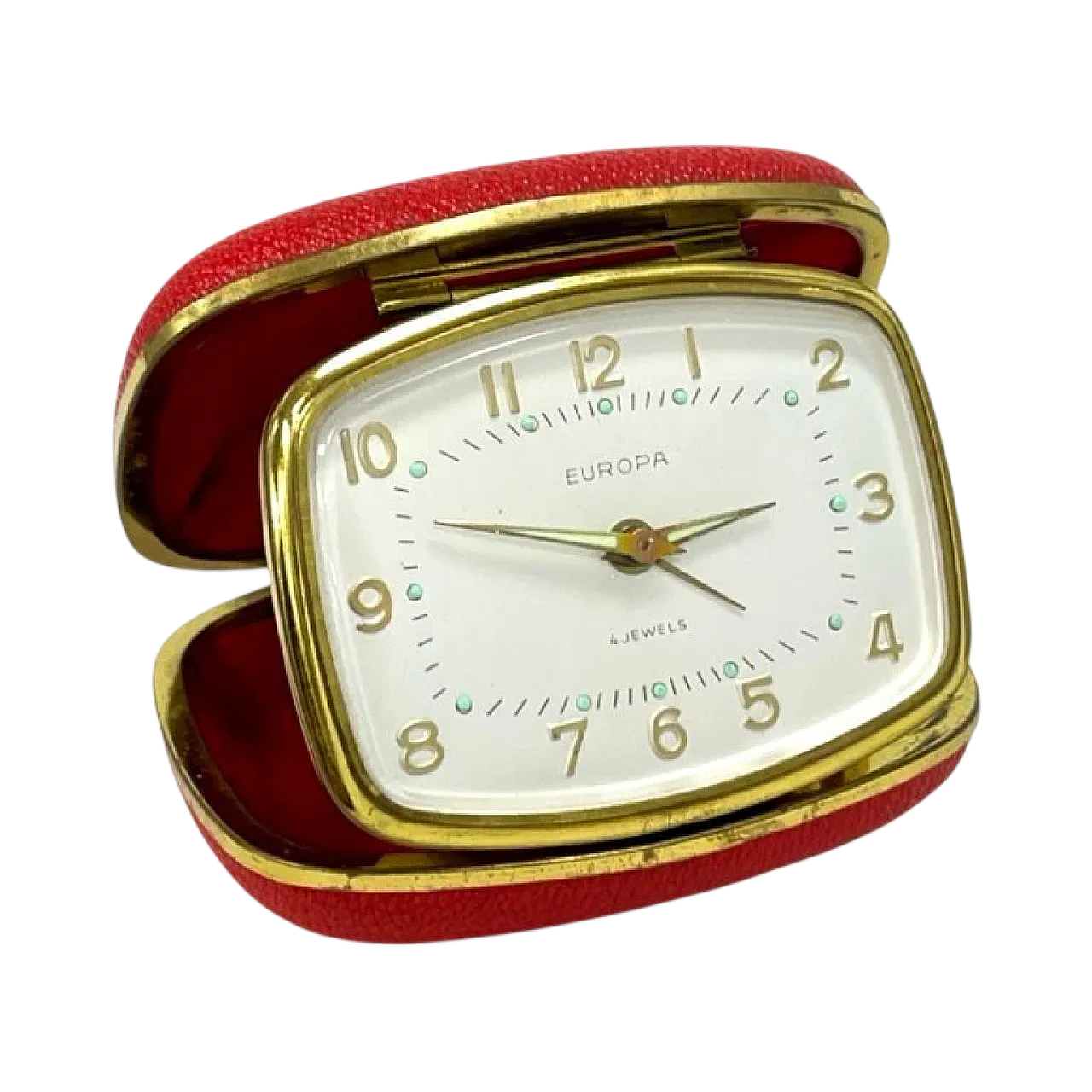 Travel alarm clock Europa, 1960s 7