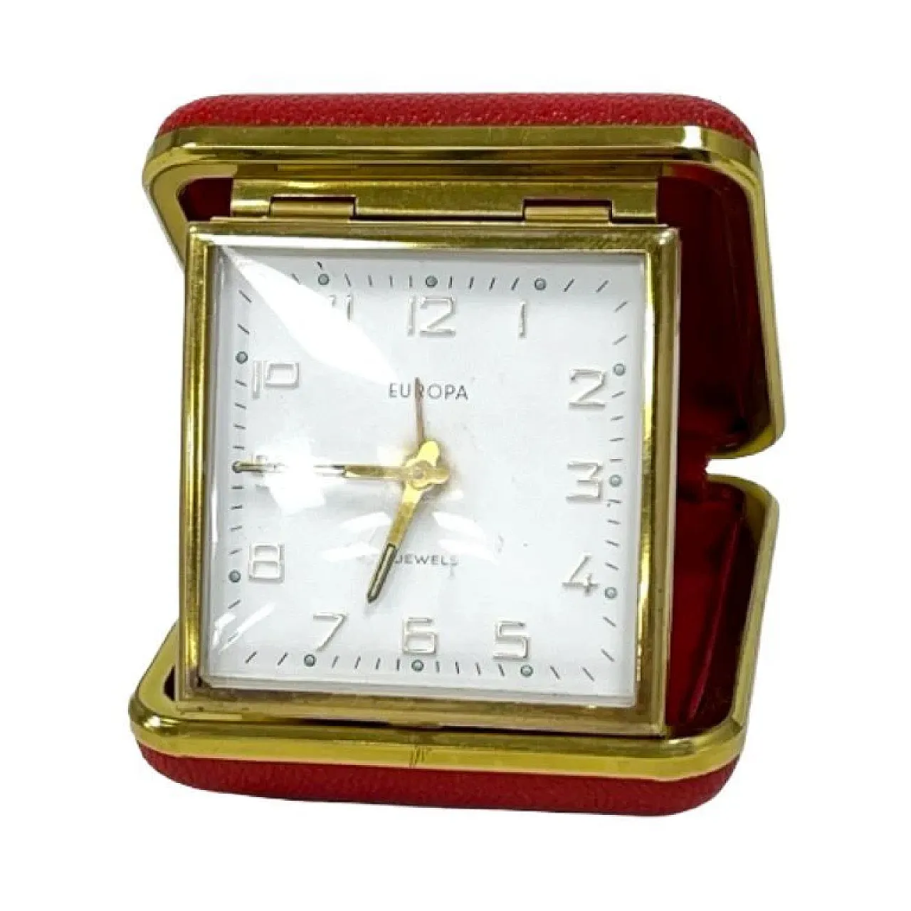 Travel alarm clock Europa, late 20th century 1