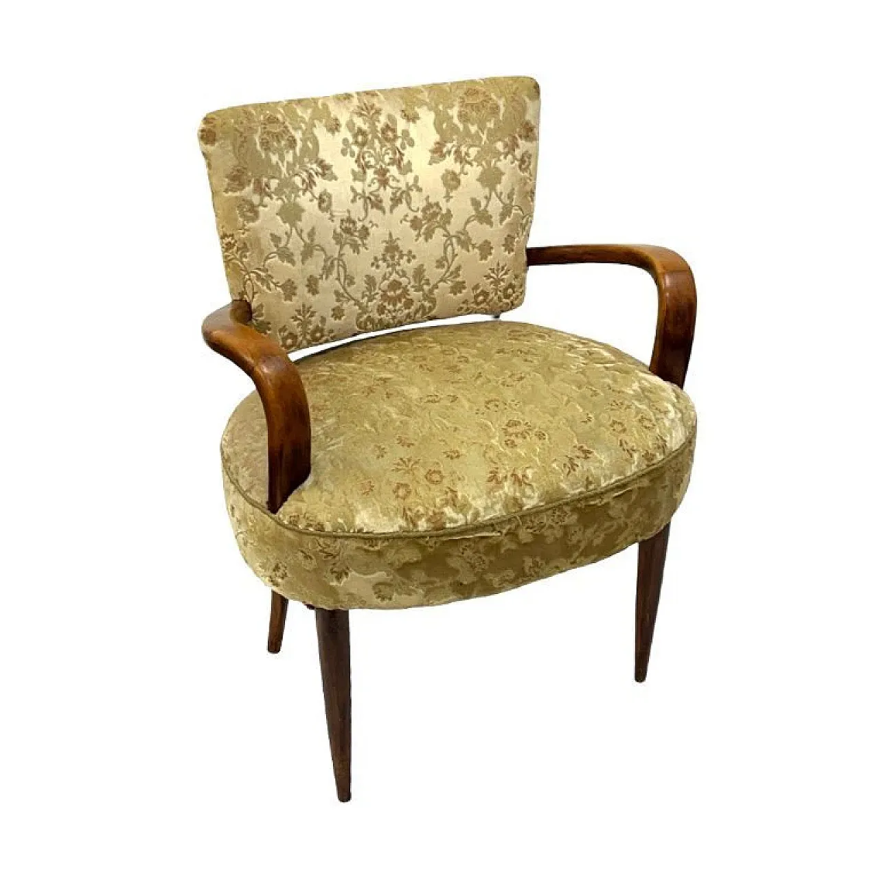 Art Déco armchair by Jules Leleu, 1930s 1