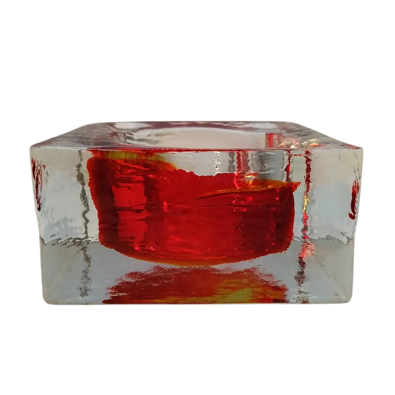 Posacenere in vetro di Murano di Flavio Poli per Seguso, anni '60 9