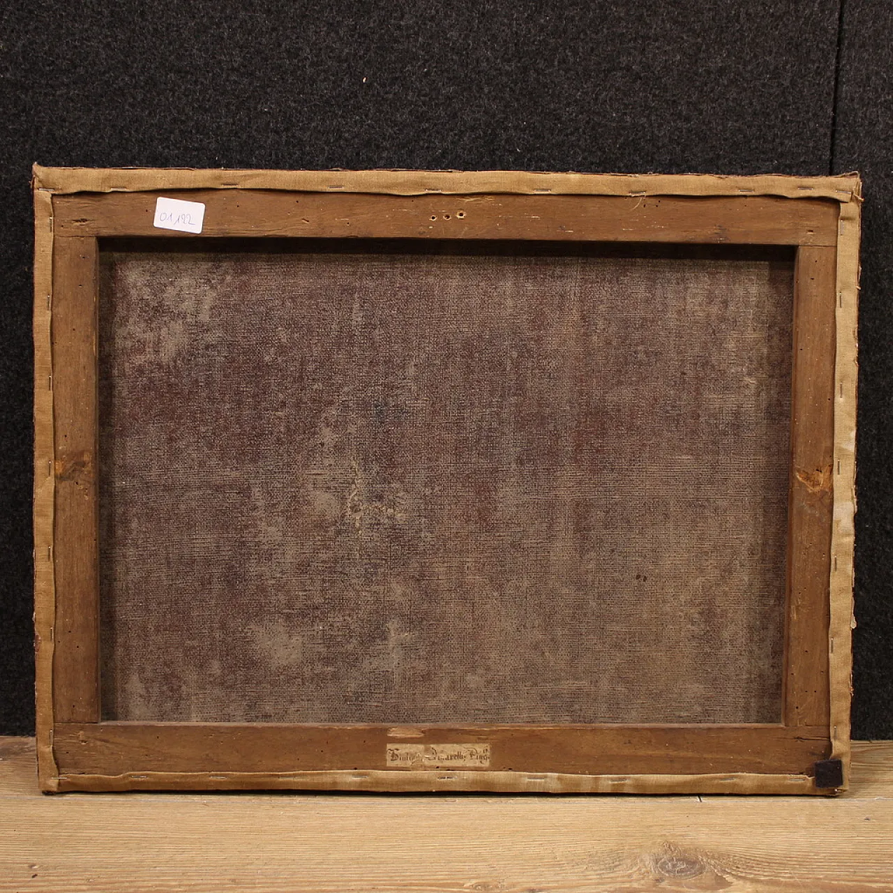 Italian painting the martyrdom of the four Saints, 17th century 9