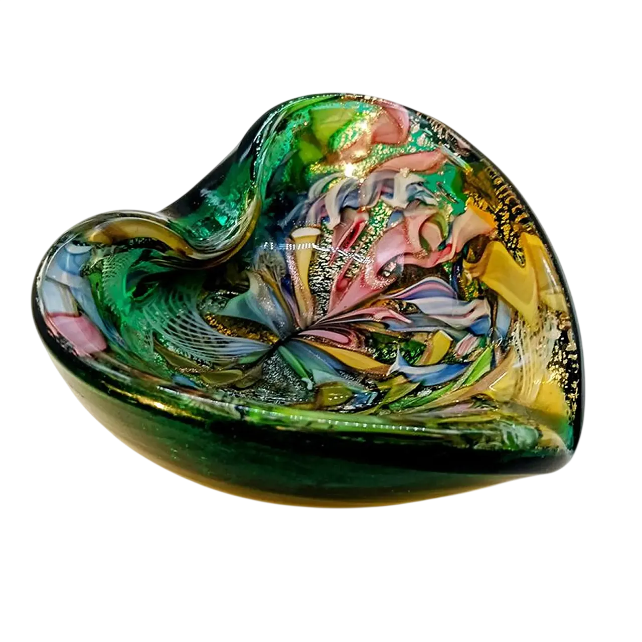 Posacenere in vetro di Murano di Dino Martens, anni '50 10