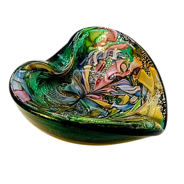 Posacenere in vetro di Murano di Dino Martens, anni '50