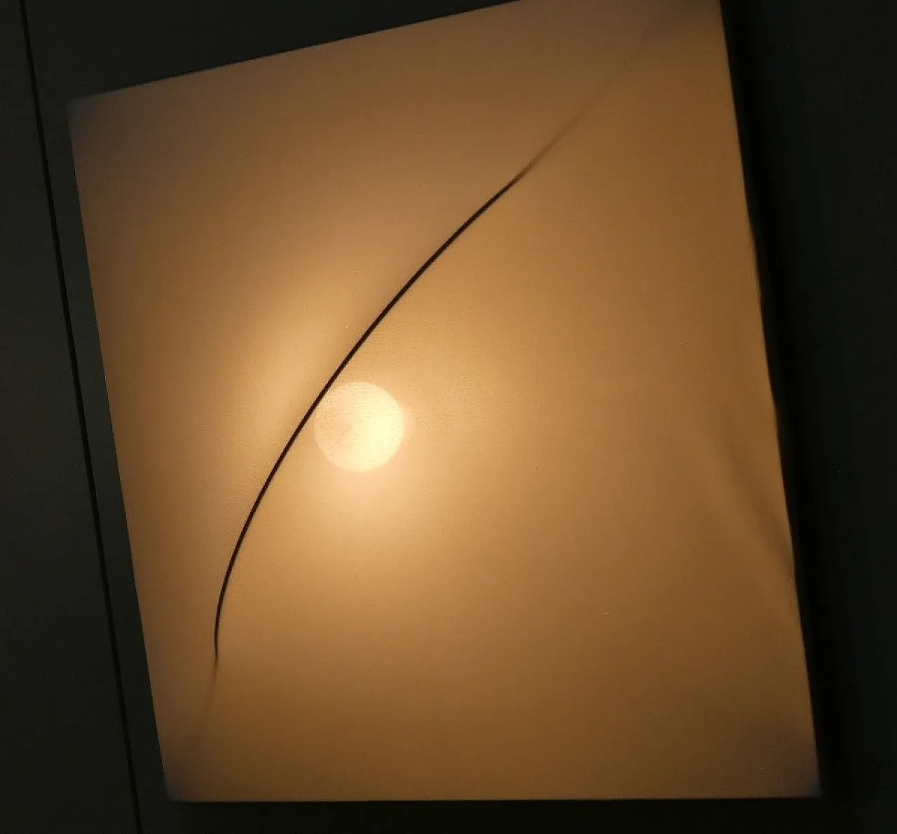 Lampada da parete Saori Q1 di Kazuhide Takahama per Sirrah, anni '70 6