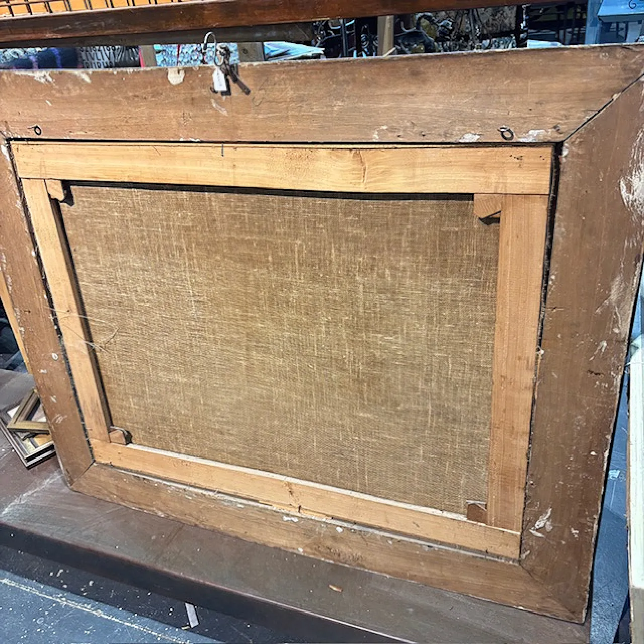 Dipinto Paesaggio e rovine con personaggi, '700 15