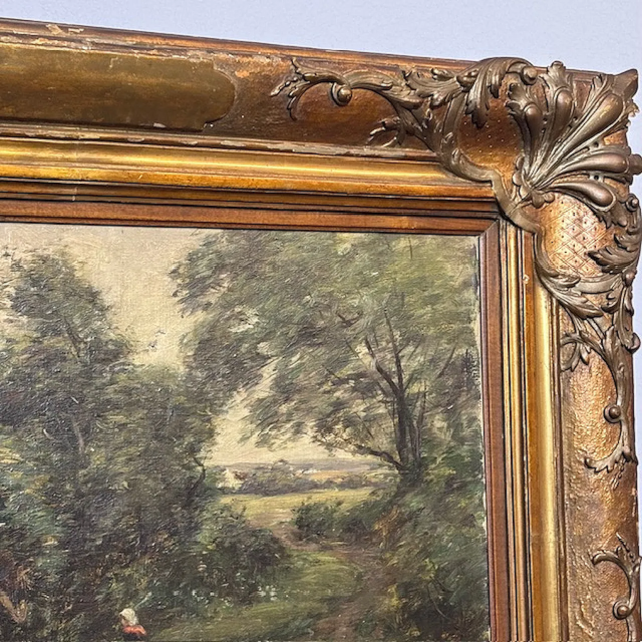 Paesaggio Impressionista Scozia di Jhon Henderson, '800 6