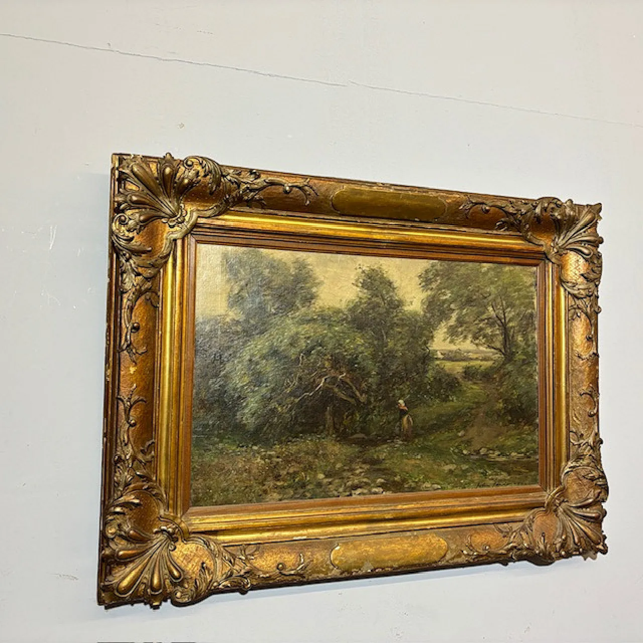 Paesaggio Impressionista Scozia di Jhon Henderson, '800 15