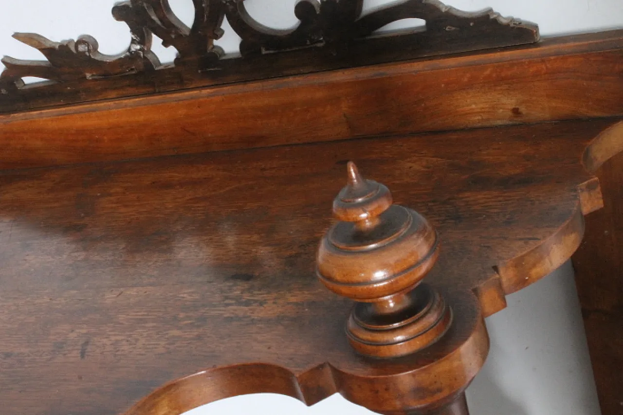 Libreria aperta in noce Luigi Filippo, metà '800 13