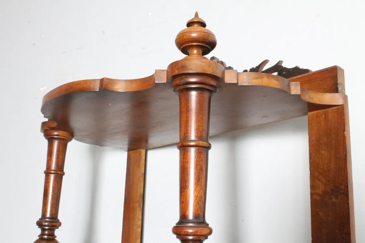 Libreria aperta in noce Luigi Filippo, metà '800 14