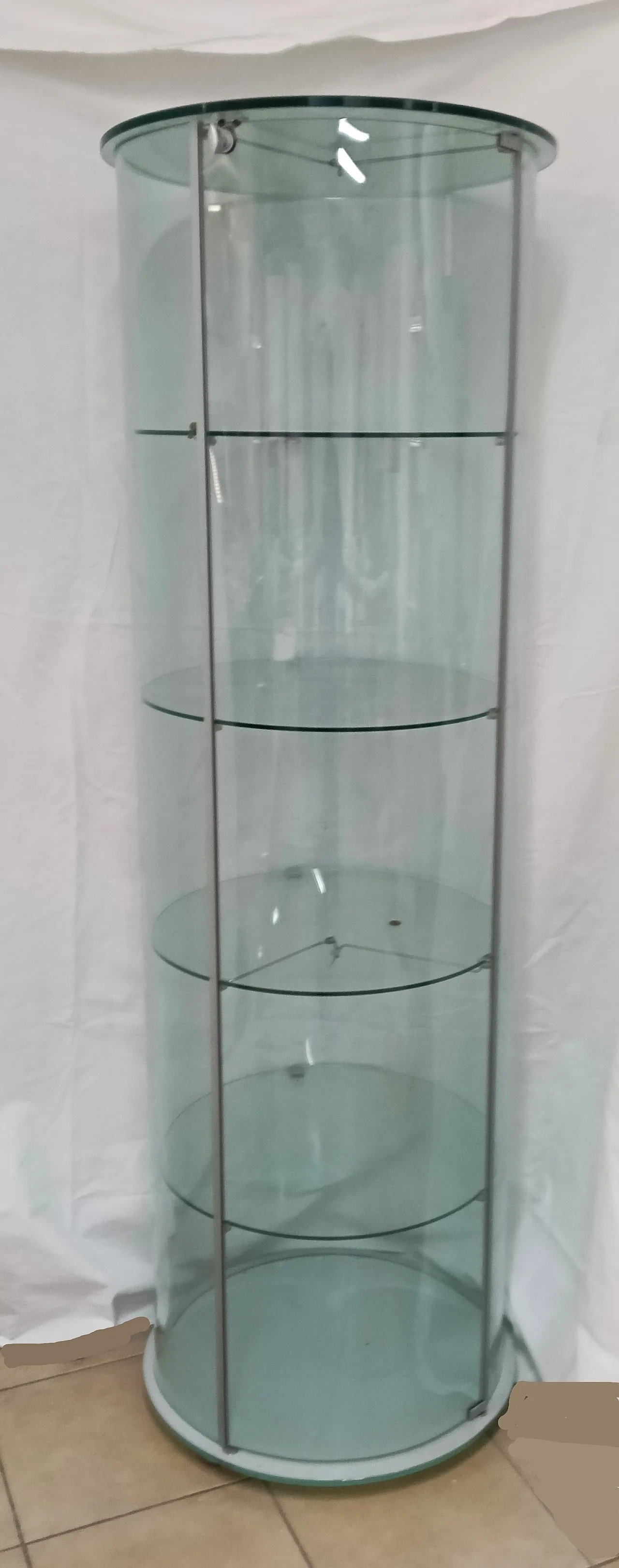 Display case in glass, 20th century 1