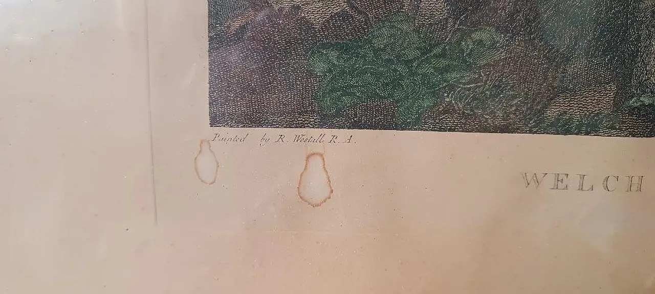 Scena bucolica, acquaforte di Bortignoni, XIX secolo 7