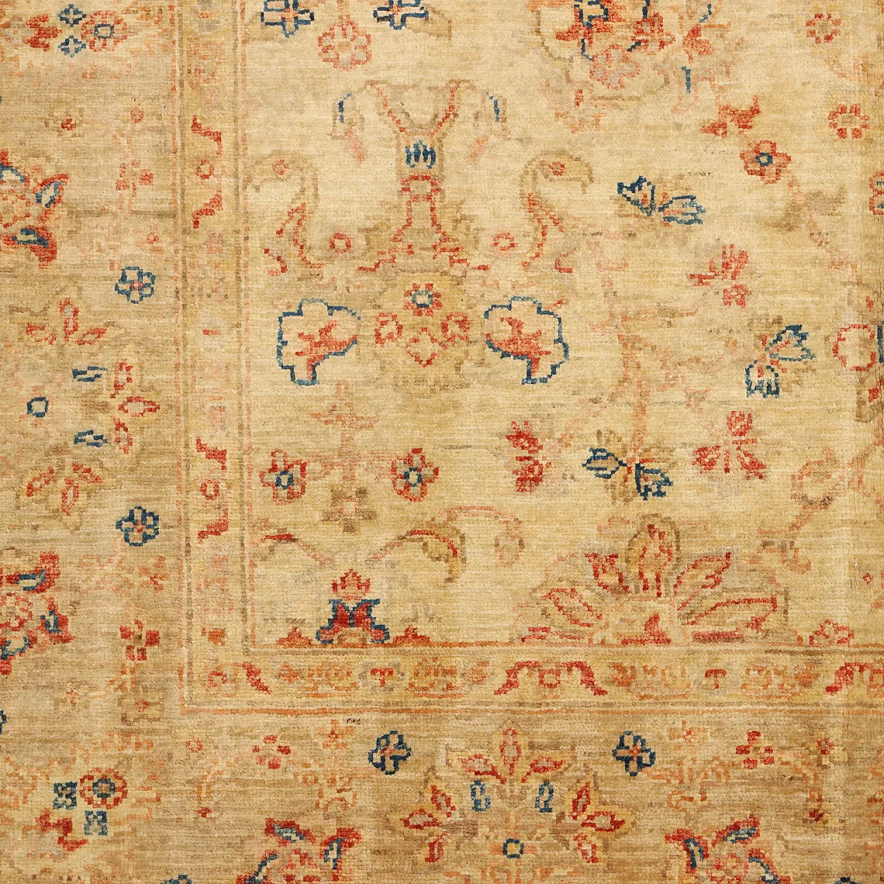 Tappeto Herati in lana, nodo fine, fatto a mano, '900 5