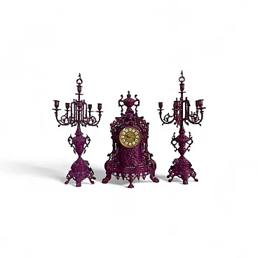 Decorative triptych baroque style, 90s