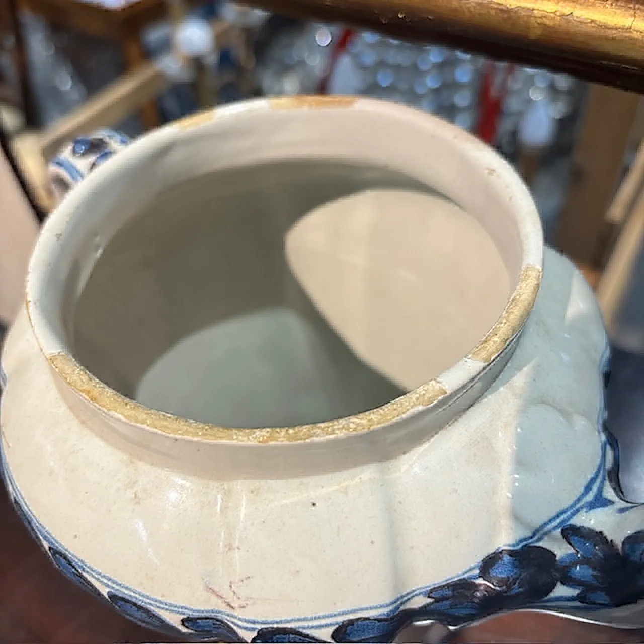 Versatoio in maiolica dipinta, '700 6