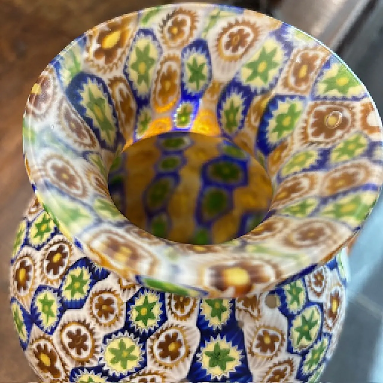Vaso Veneziano Murano di Fratelli Toso a Murrine, anni '20 4