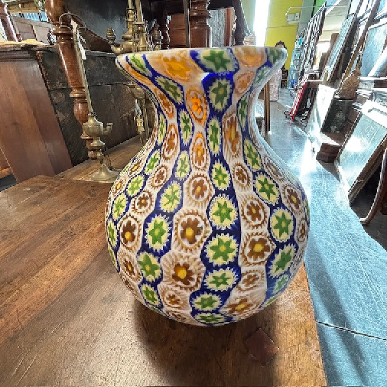 Vaso Veneziano Murano di Fratelli Toso a Murrine, anni '20 6