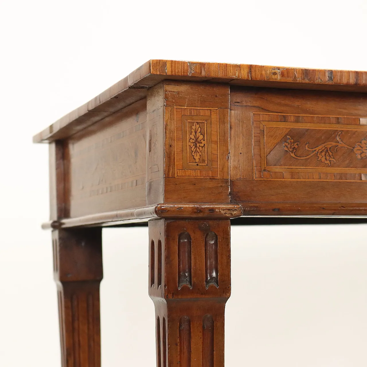 Tavolo neoclassico in legno, fine '700 5