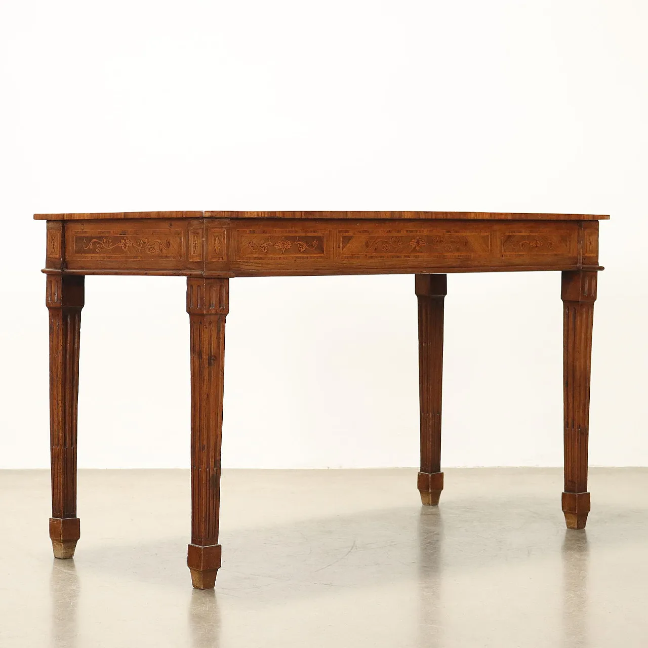 Tavolo neoclassico in legno, fine '700 10