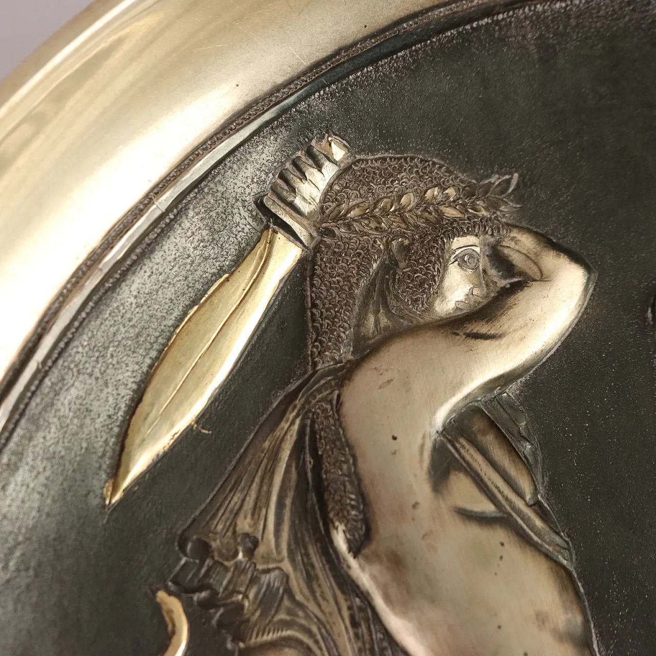 Alzata in argento di Le Argenterie di Milano di Fiorentini Guido, '900 5