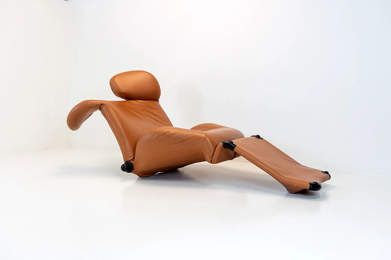 Cassina 111 Wink armchair By Toshiyuki Kita, late 20th century 1