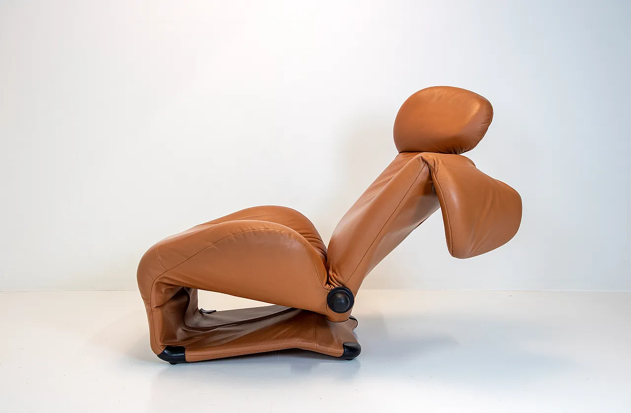 Cassina 111 Wink armchair By Toshiyuki Kita, late 20th century 7