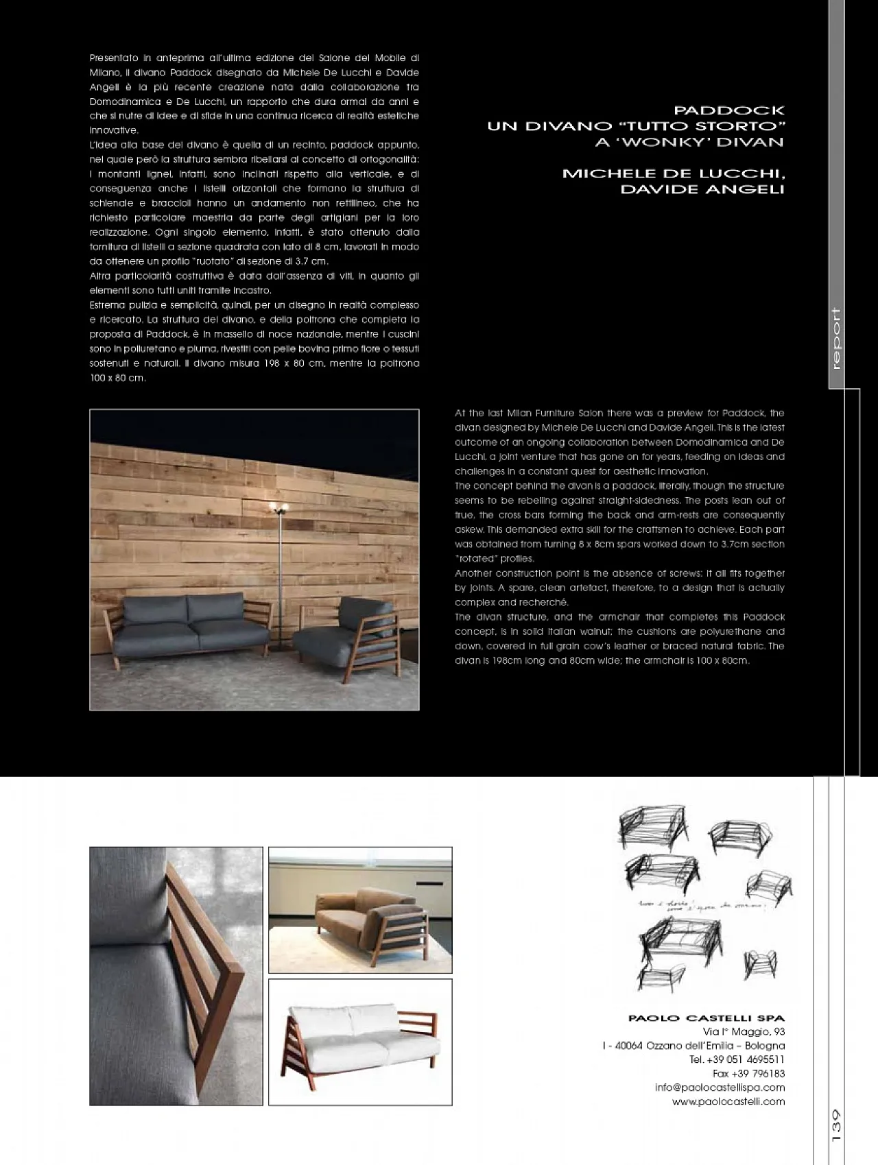 Paddock, divano di De Lucchi & Angeli per Castelli, anni 2000 12
