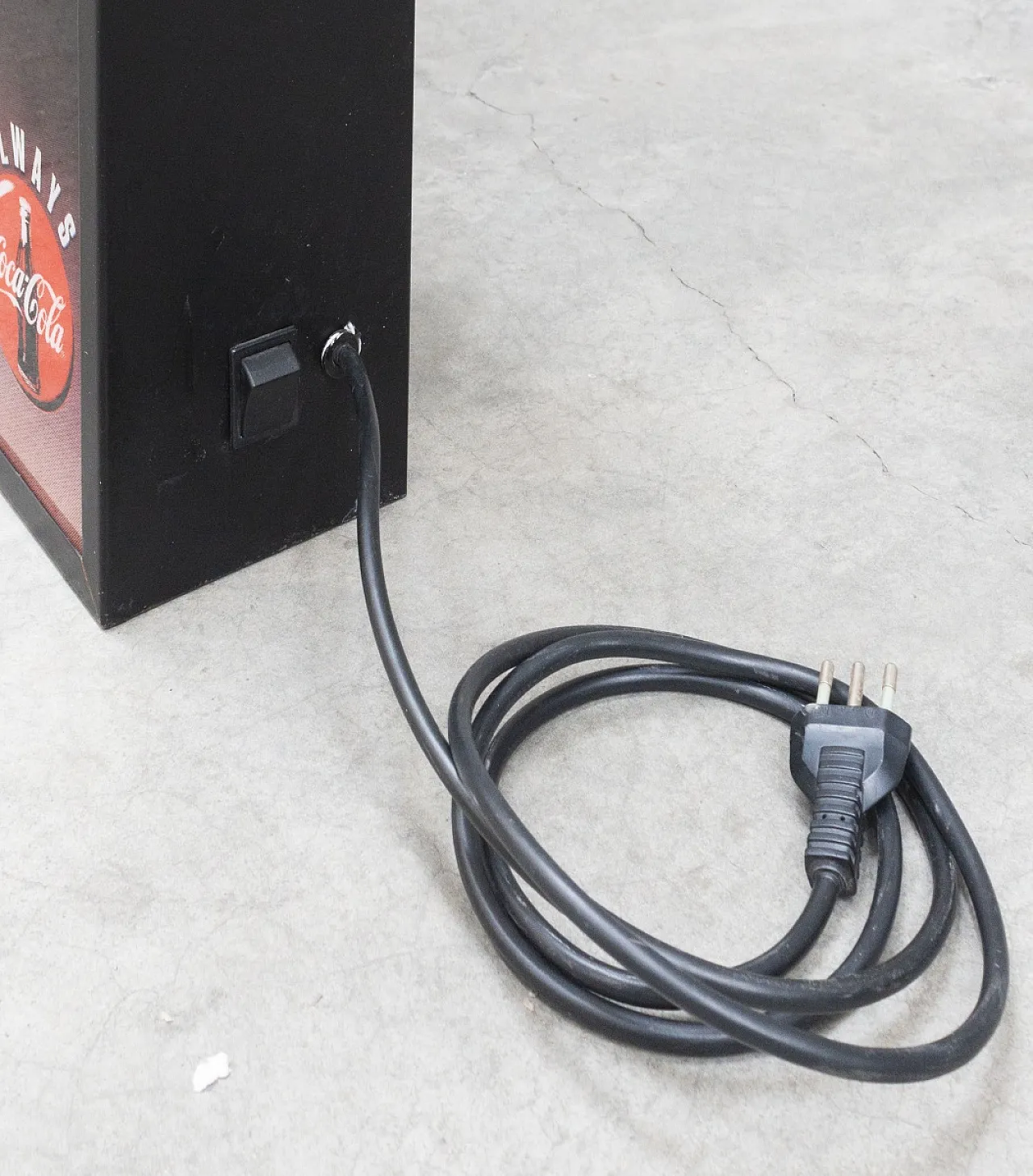 Insegna luminosa bifacciale Coca Cola, epoca XX secolo 6