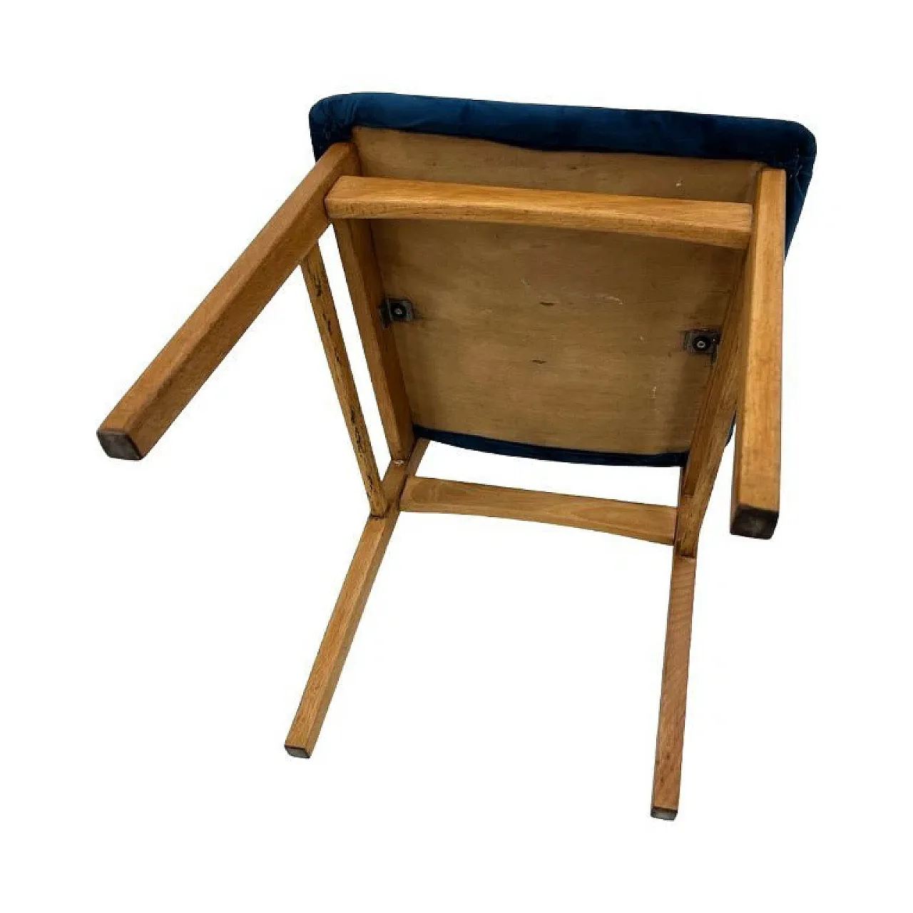 Rostock chair, VEB Vereinigte in beech, 1970s 2