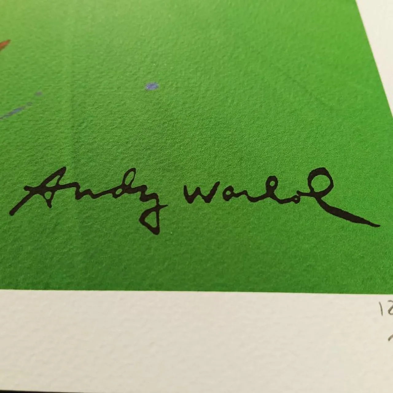 Andy Warhol, Pelè, litografia in edizione limitata della CMOA, anni '80 2