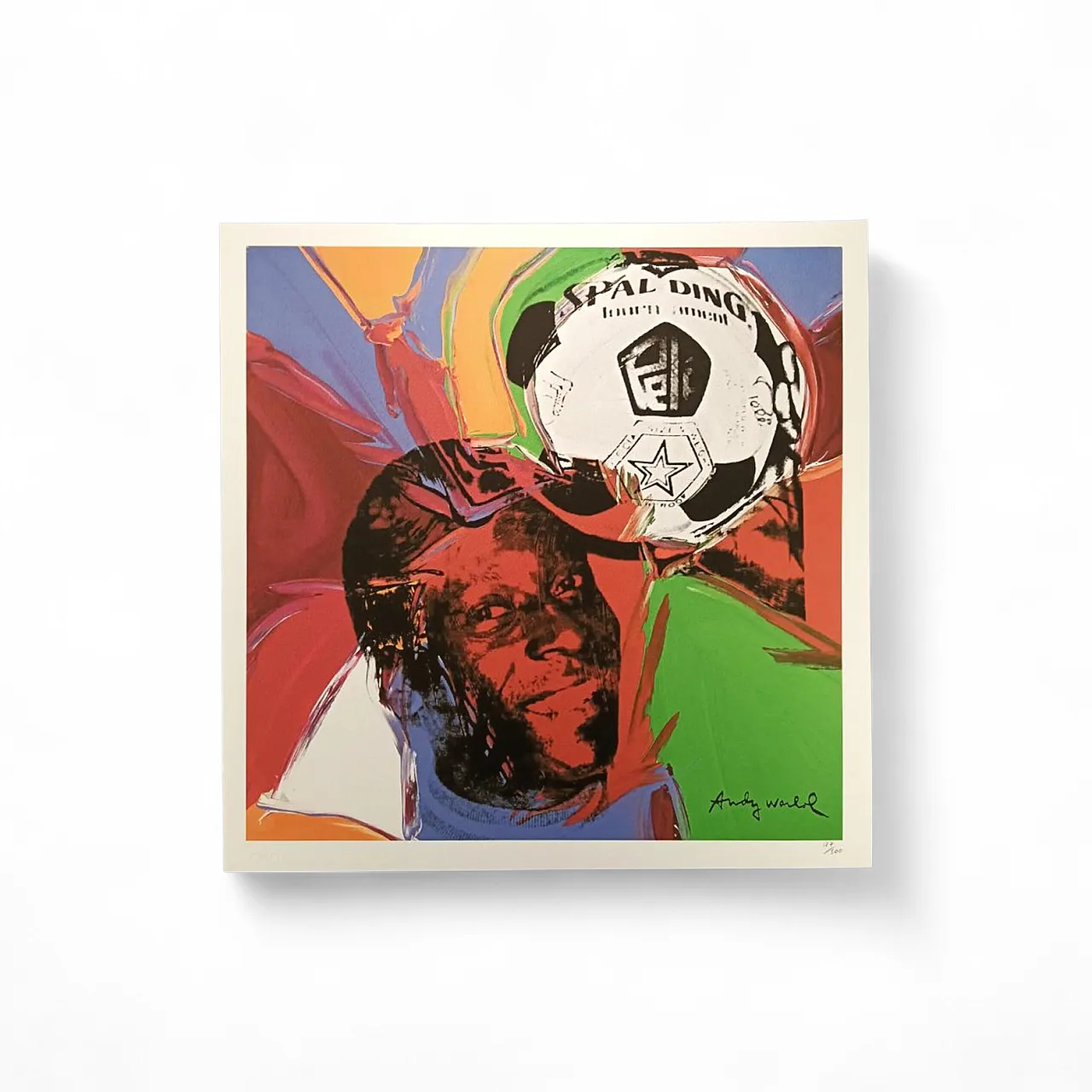 Andy Warhol, Pelè, litografia in edizione limitata della CMOA, anni '80 6