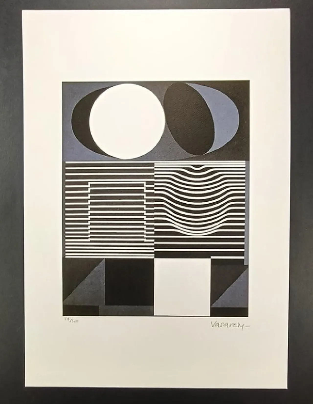 Victor Vasarely, litografia in edizione limitata e numerata, anni '70 4