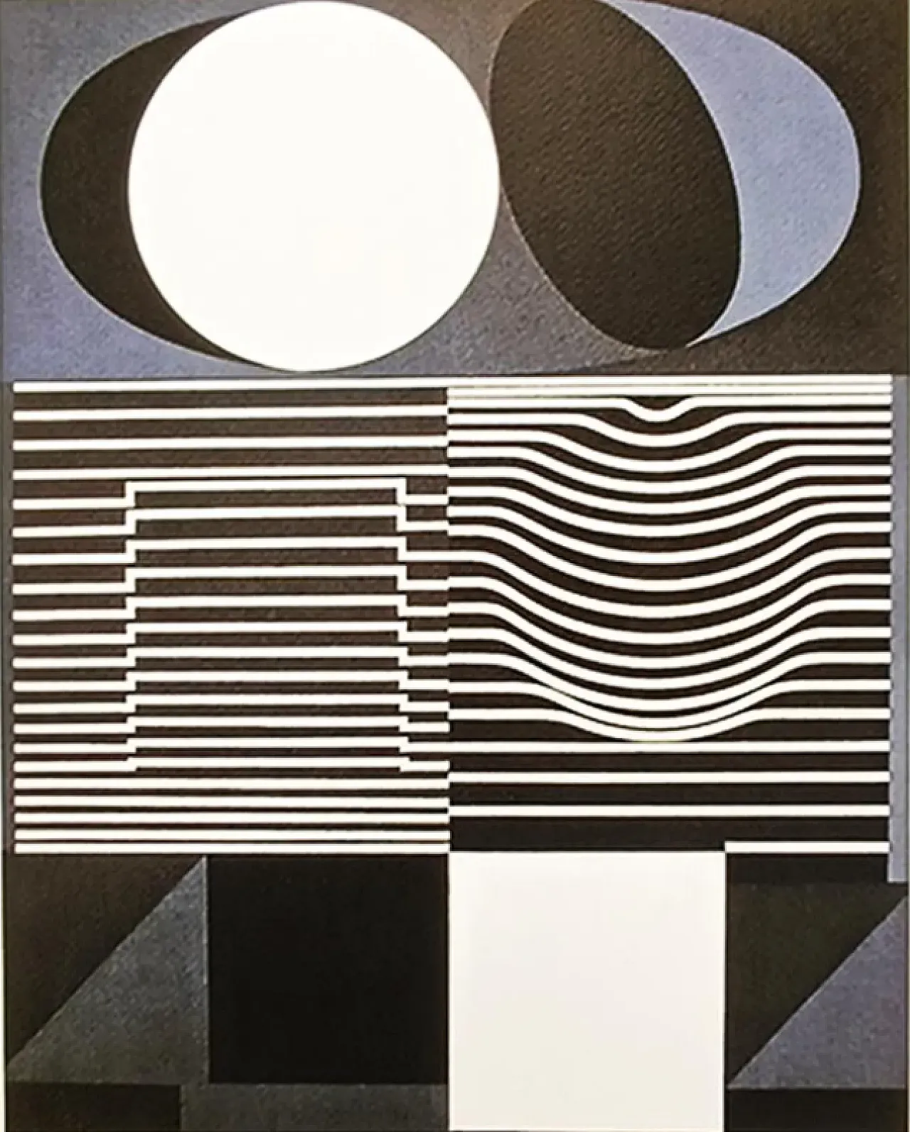 Victor Vasarely, litografia in edizione limitata e numerata, anni '70 5