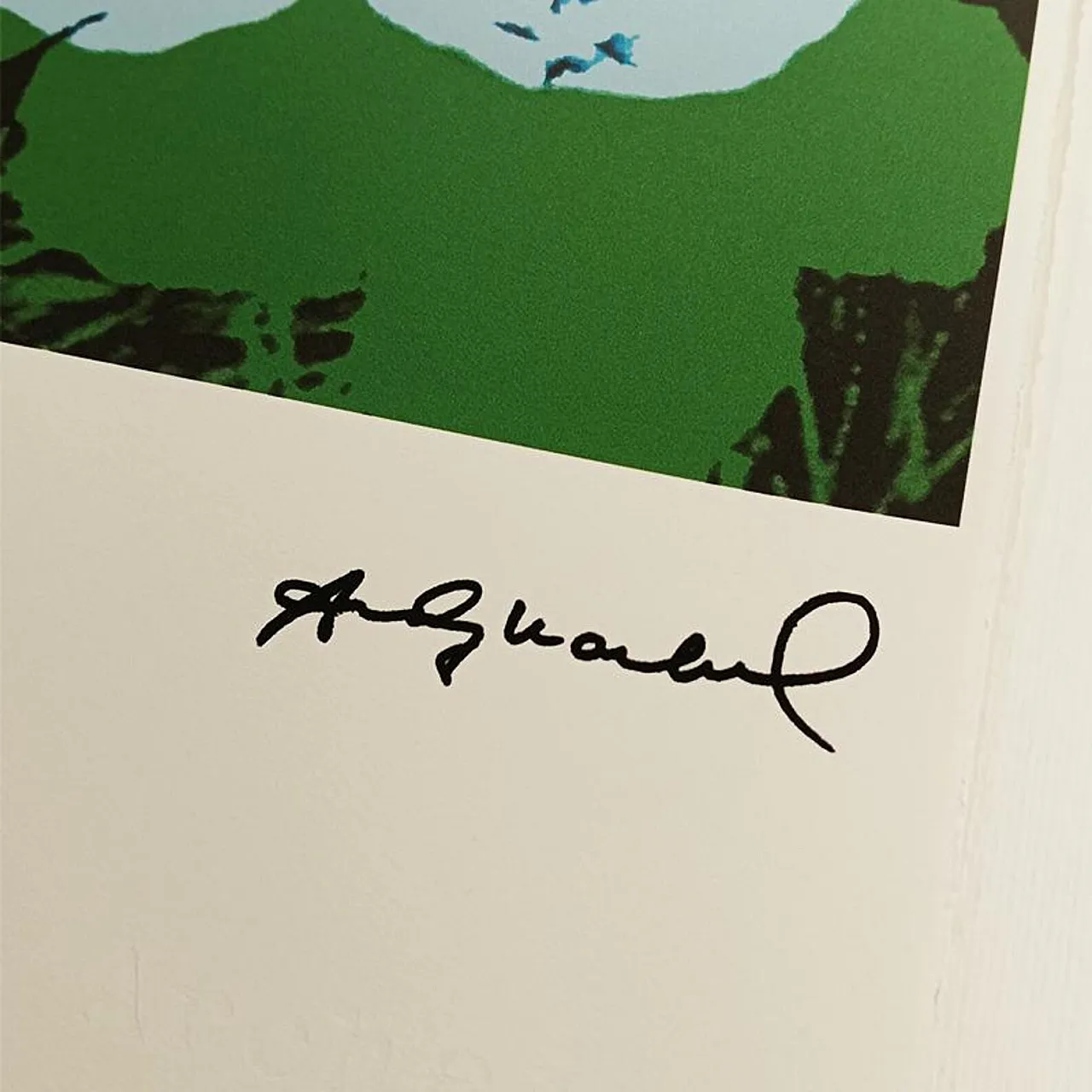 Andy Warhol, Flowers, litografia in serie limitata, anni '80 3