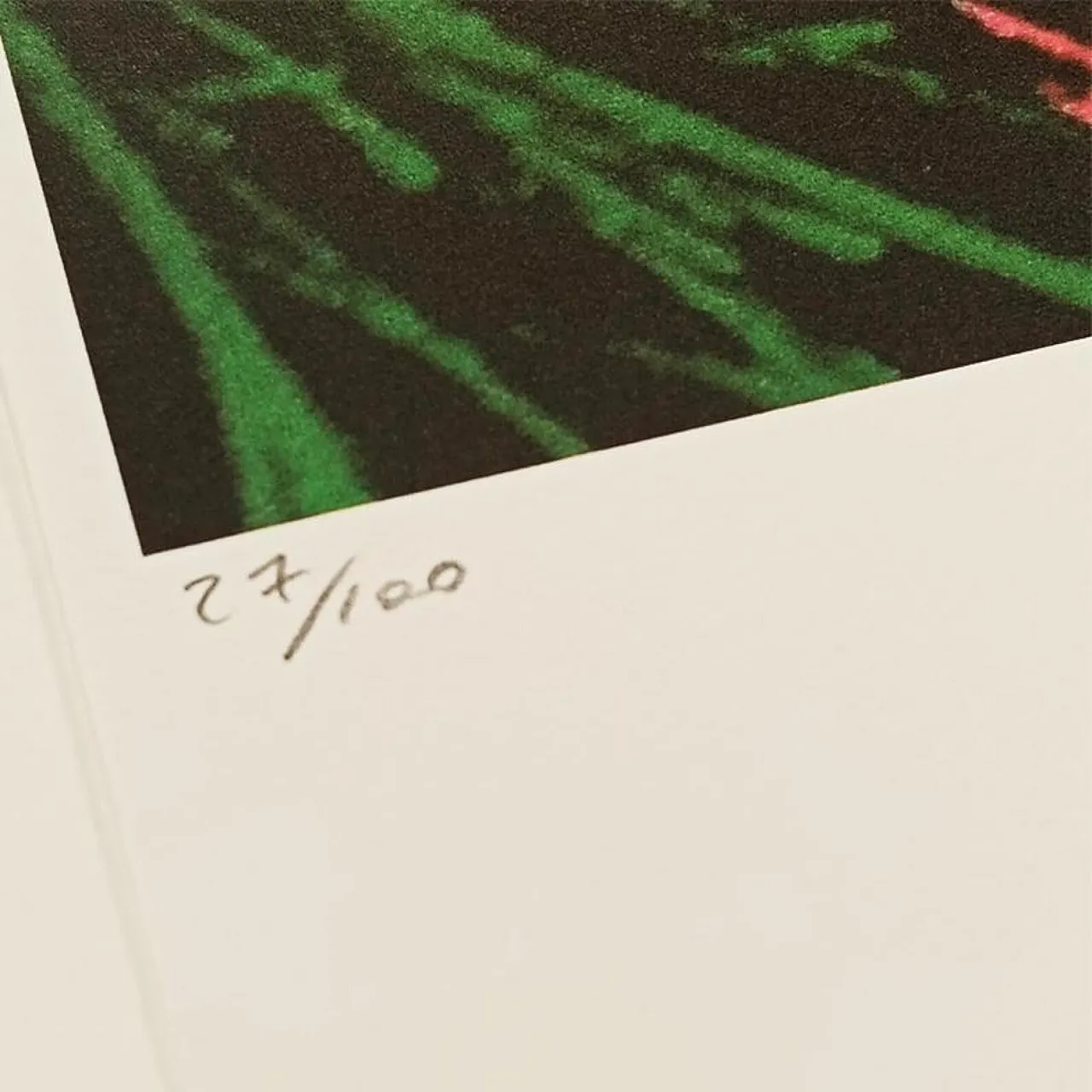 Andy Warhol, Flowers, litografia in serie limitata, anni '80 4