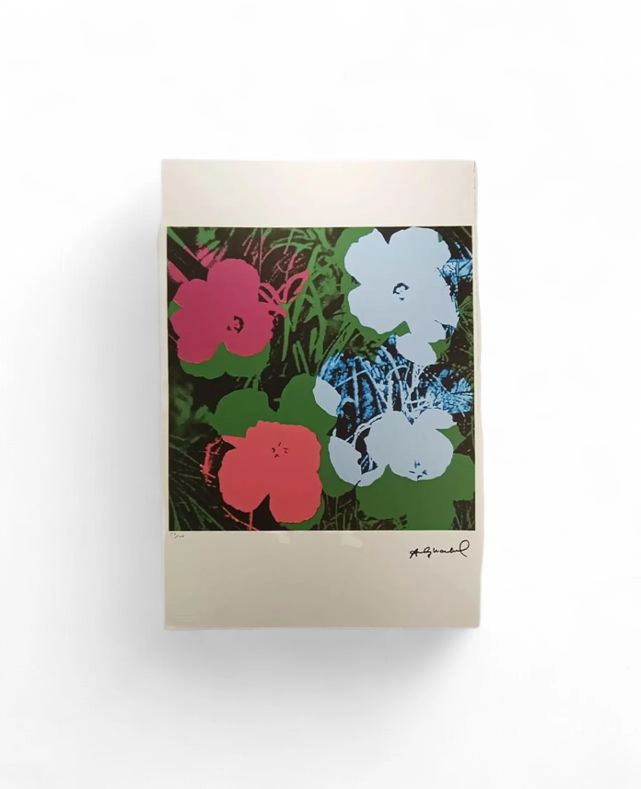 Andy Warhol, Flowers, litografia in serie limitata, anni '80 6