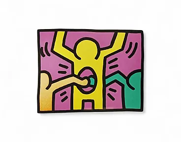 Keith Haring, litografia in edizione limitata numerata a matita, anni '90