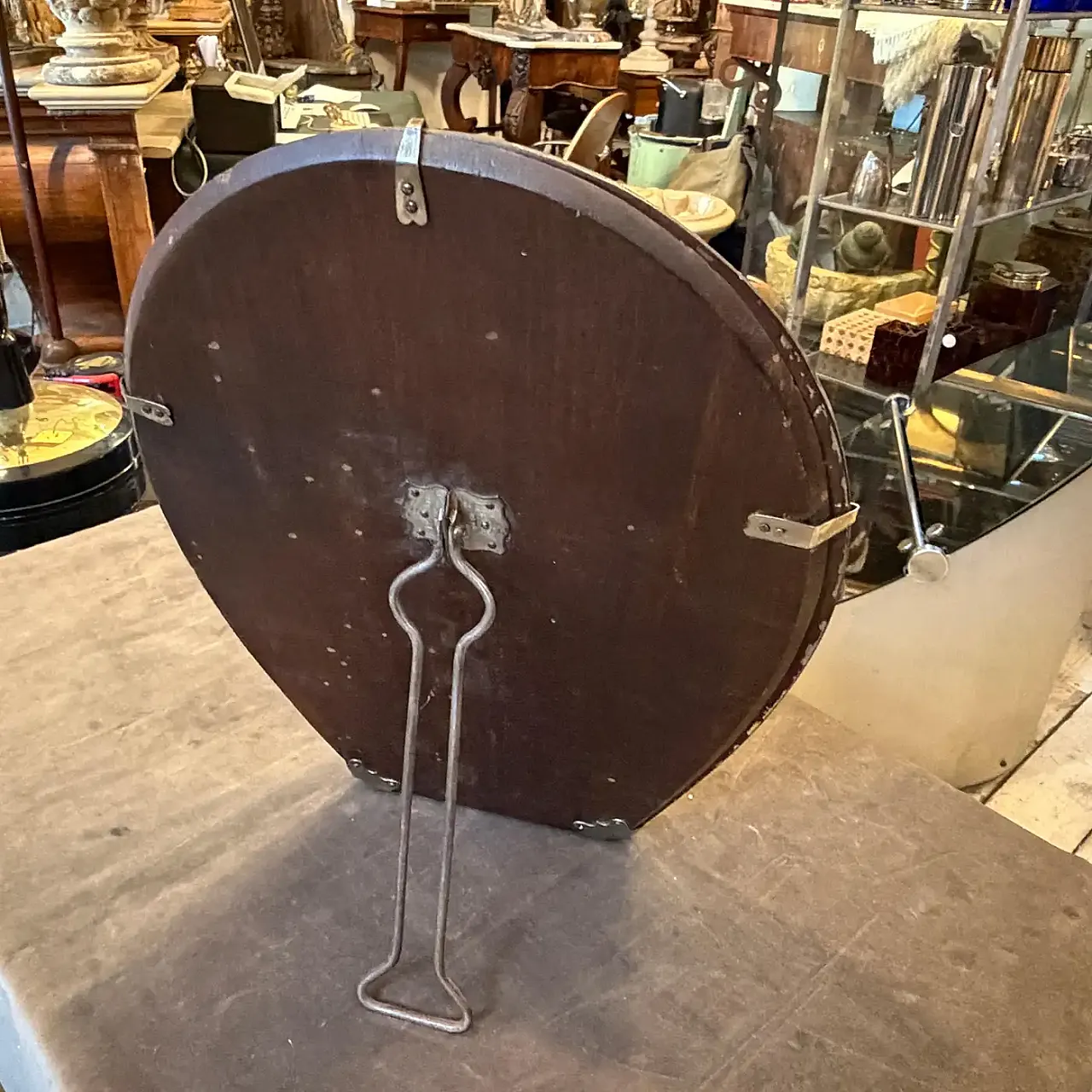 Specchio da tavolo Art Déco di Luigi Fontana, anni '30 6