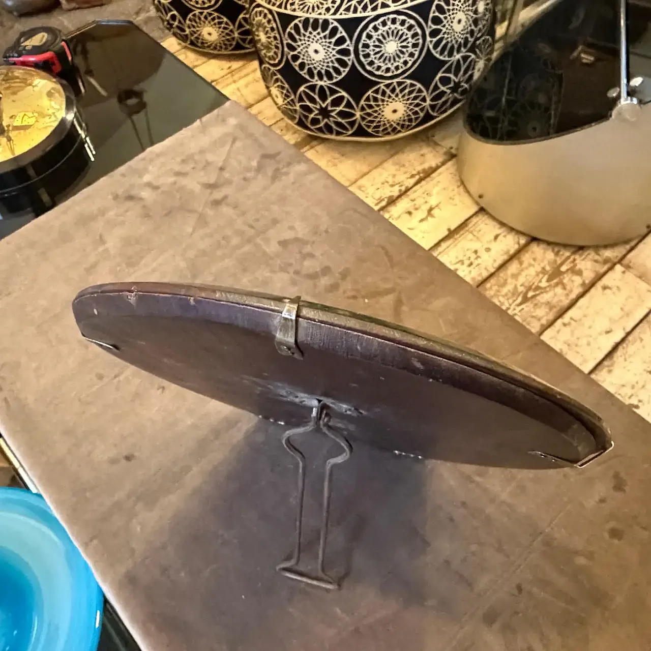 Specchio da tavolo Art Déco di Luigi Fontana, anni '30 9