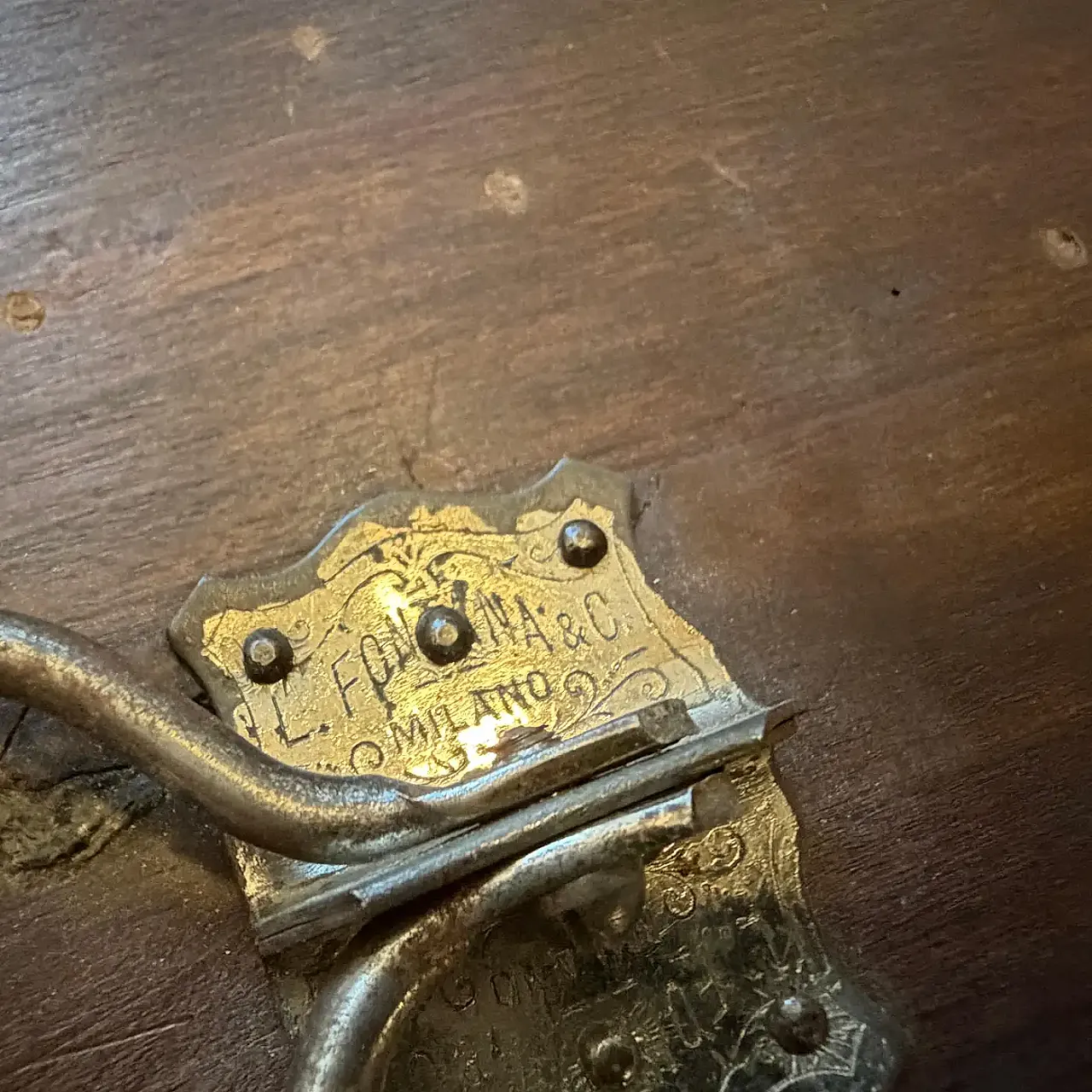 Specchio da tavolo Art Déco di Luigi Fontana, anni '30 11