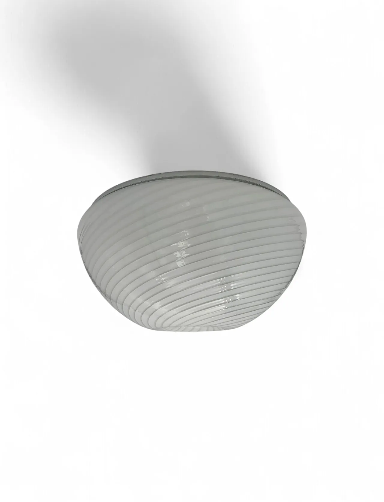 Plafoniera in vetro di Murano con oro attribuita a Barovier, anni '60 6