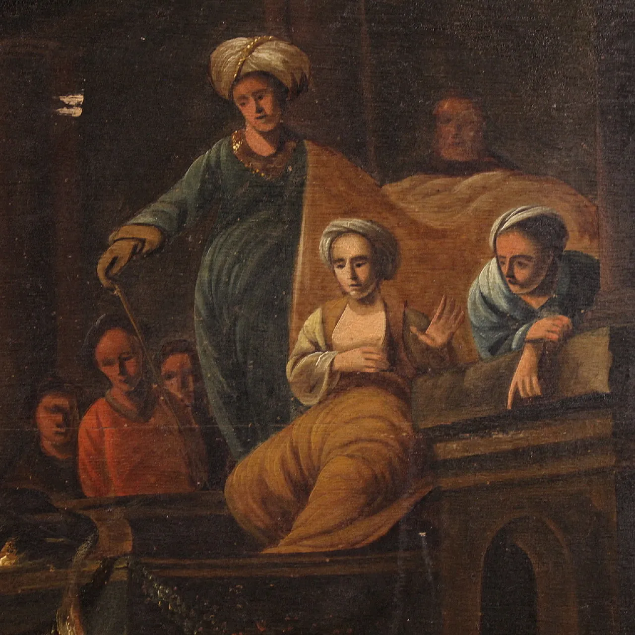 Flemish painting on wood, 19th century 11