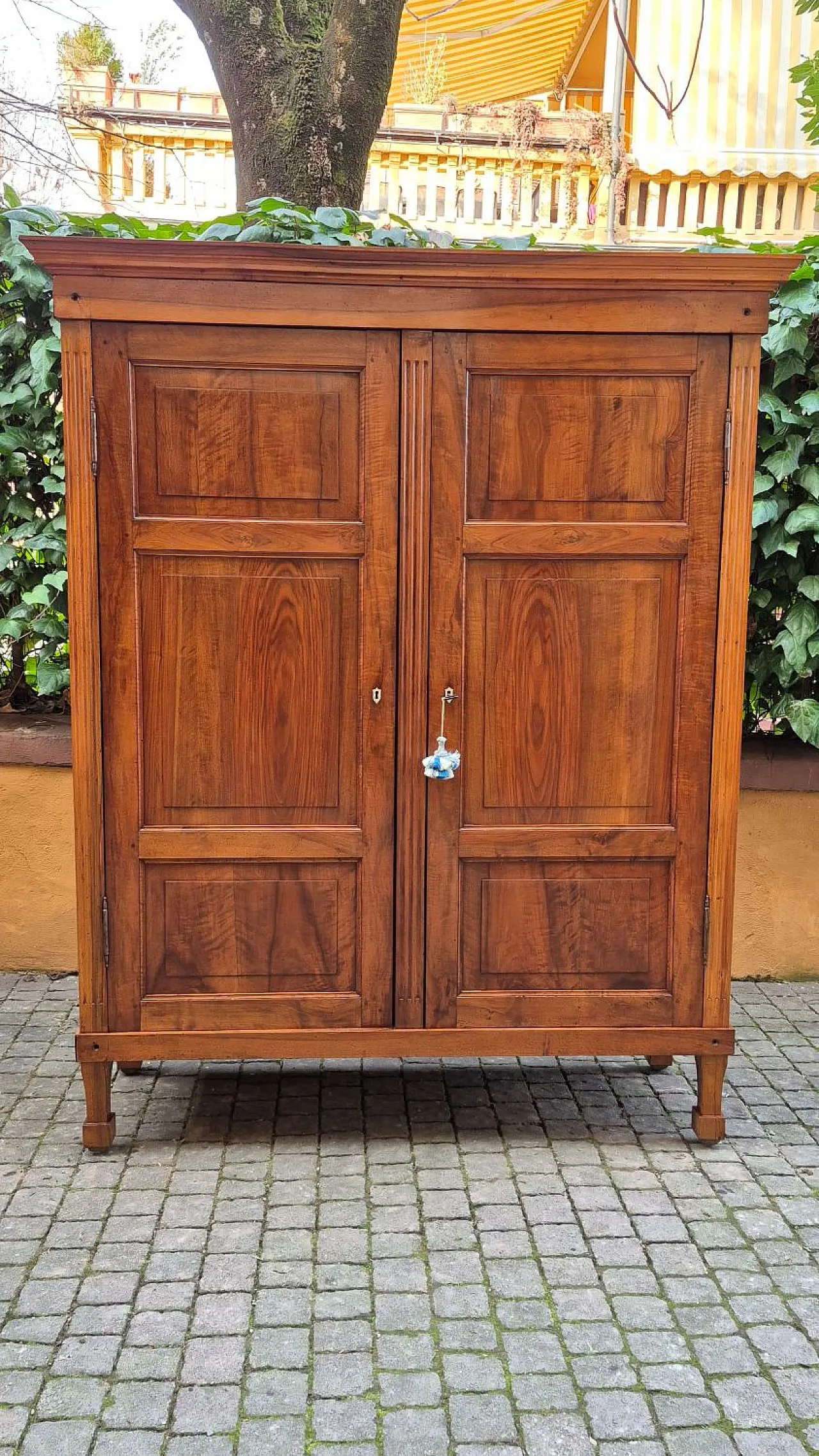 Armadio Direttorio in legno di provenienza romagnola, fine XVIII secolo 1