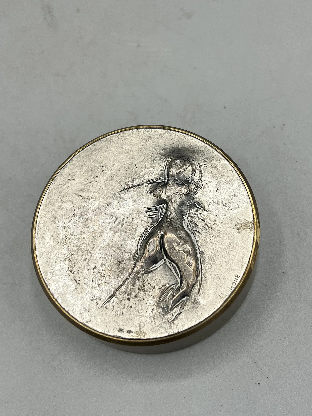 Giuseppe Aimone bas-relief, late 20th century 1