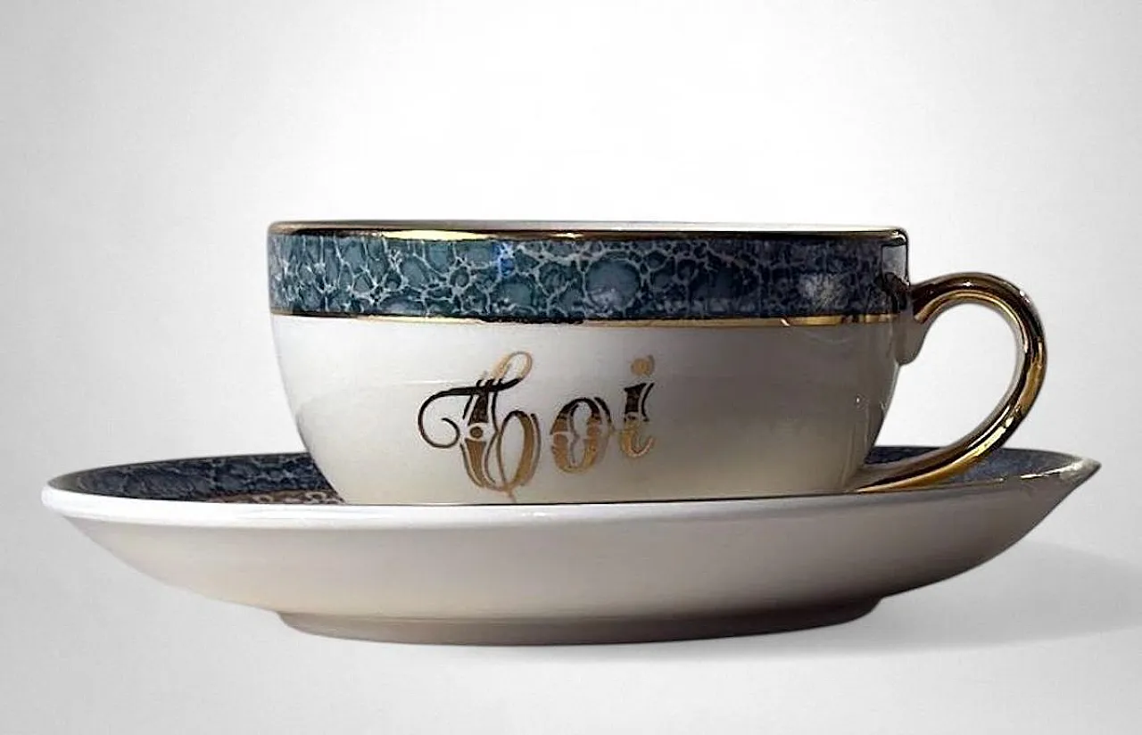 Set Tete-A-Tete in maiolica di Villeroy & Boch, anni '50 2