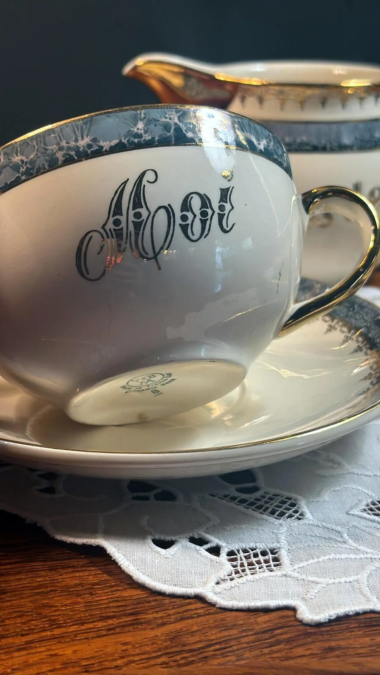 Set Tete-A-Tete in maiolica di Villeroy & Boch, anni '50 16