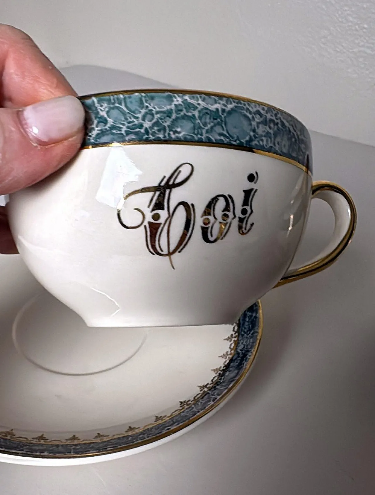 Set Tete-A-Tete in maiolica di Villeroy & Boch, anni '50 18